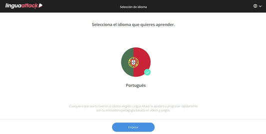 Plataforma Online para Practicar y Aprender PORTUGUÉS  - 12 MESES